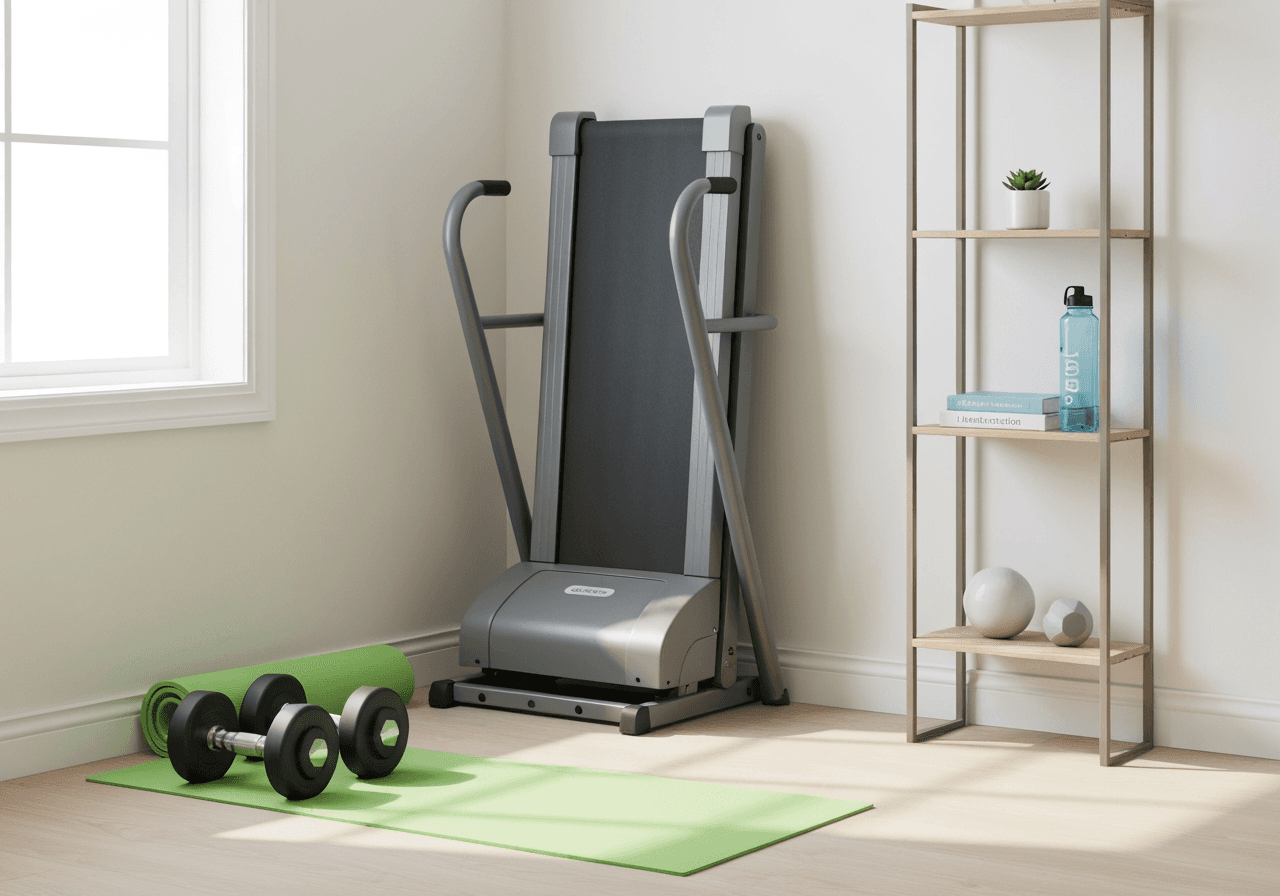 Academia em Casa: Otimizando Espaços Compactos